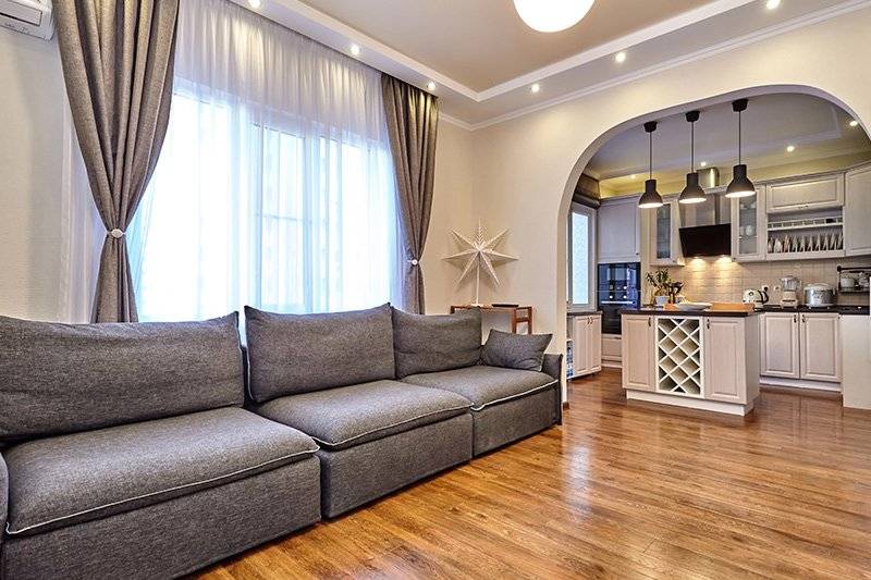 Open kitchen design with living room integrated with living rooms to make them entirely functional in open kitchen gate design