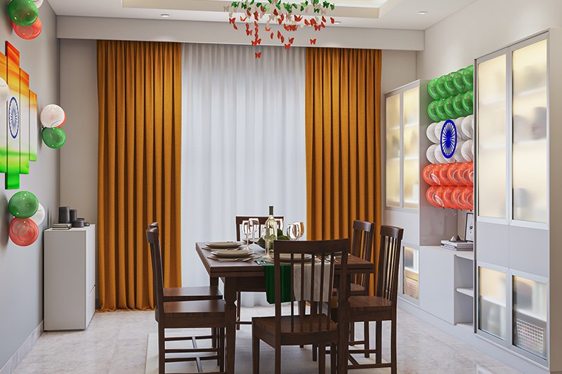 Decoration for republic day to deck up your dining space for republic day decoration