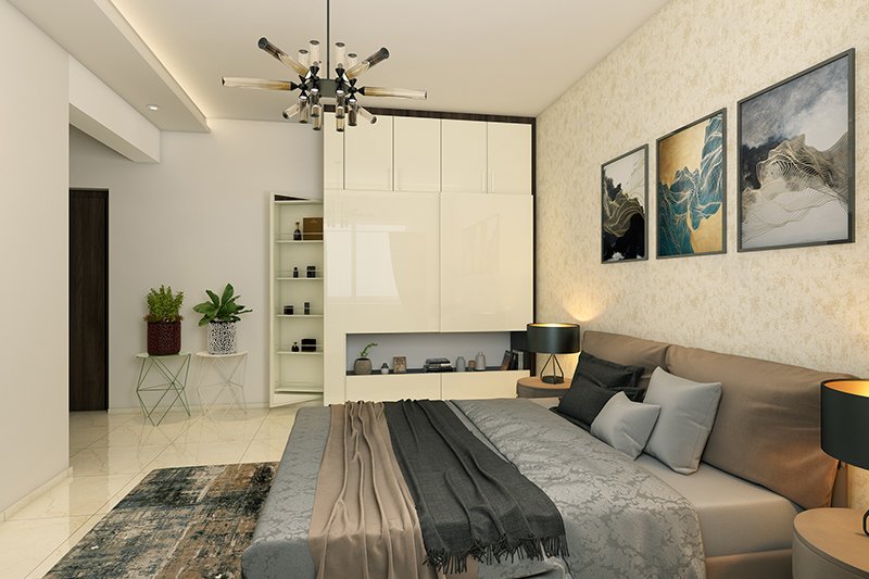 Wardrobe designs for small bedroom that blends in with the existing style of your bedroom interiors