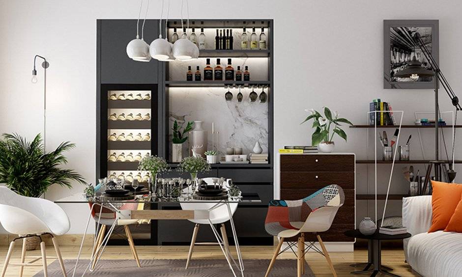 Modern bar cabinets for home