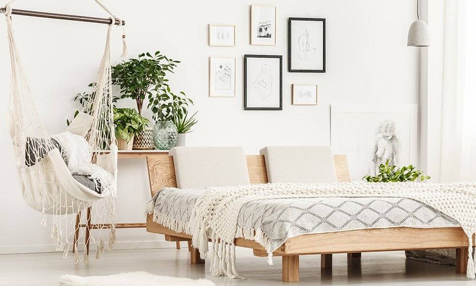 Faux sheepskin big area rug for bedroom which is a great way to amp up the style quotient