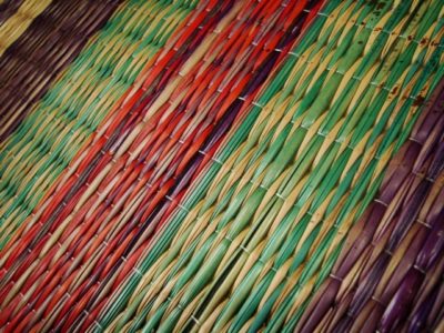 Kora mat weaving from Kerela Kora mat weaving from Kerela
