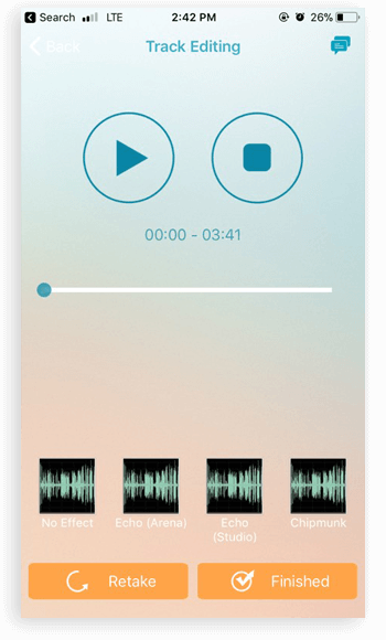 music app screenshots