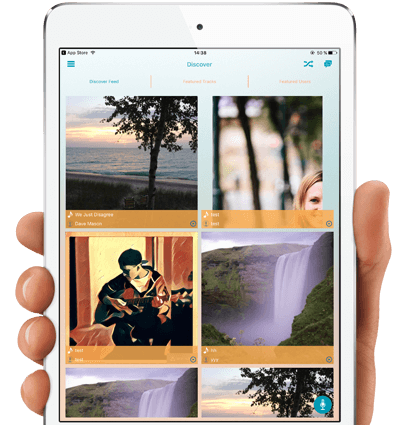 music streaming app