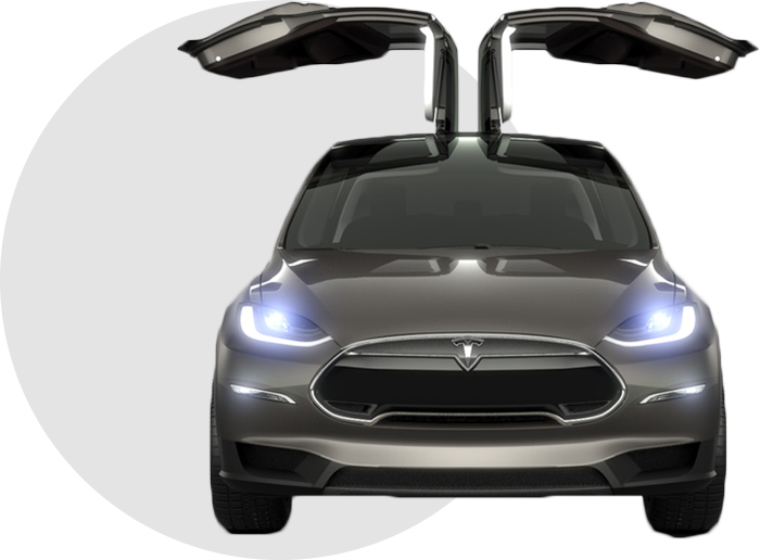 Car Grey circle