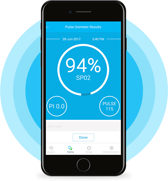 Oximeter Reading