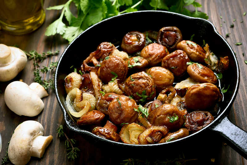 Thai Lemongrass Fried Mushroom Thai Lemongrass Fried Mushroom