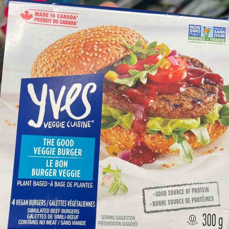 veggie burger (yves) Health and Nutrition Facts