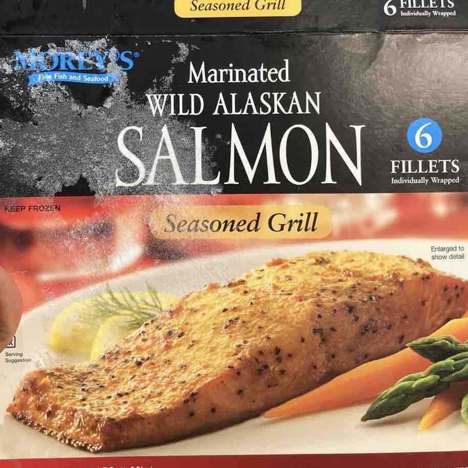 salmon(morey’a) wild alaskan fillet Health and Nutrition Facts