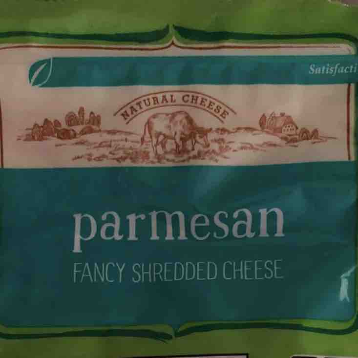 cheese (natural cheese) parmesan shredded Health and Nutrition Facts
