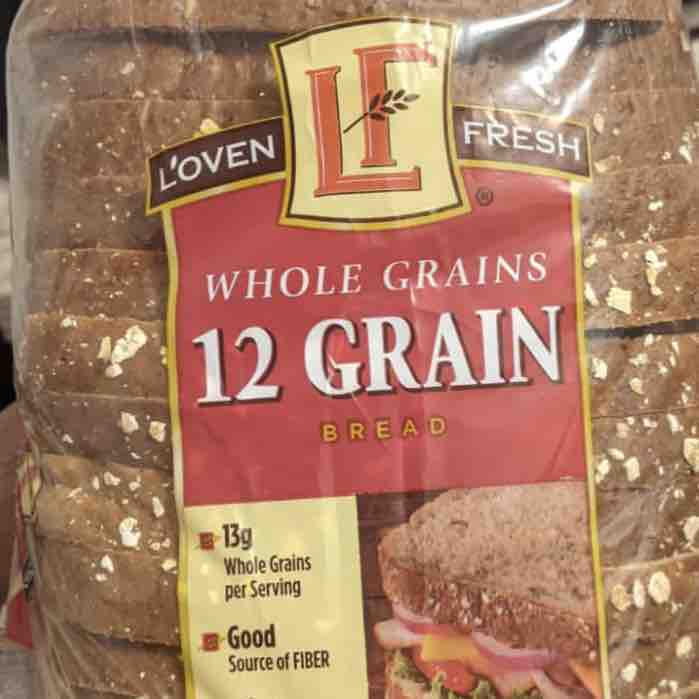 bread (l’oven fresh) whole grain Health and Nutrition Facts