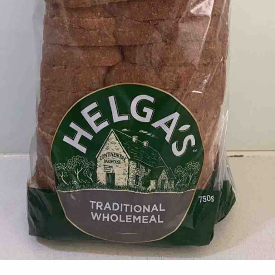 bread (helga’s) wholemeal Health and Nutrition Facts