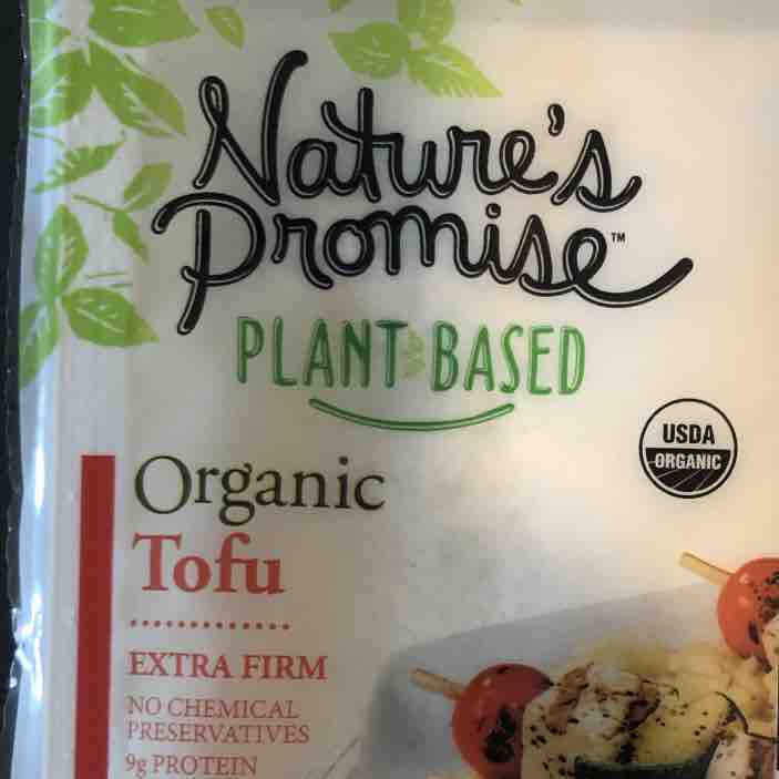 tofu (natures promise) Health and Nutrition Facts