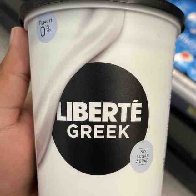 greek yogurt (liberte) 0 fat Health and Nutrition Facts