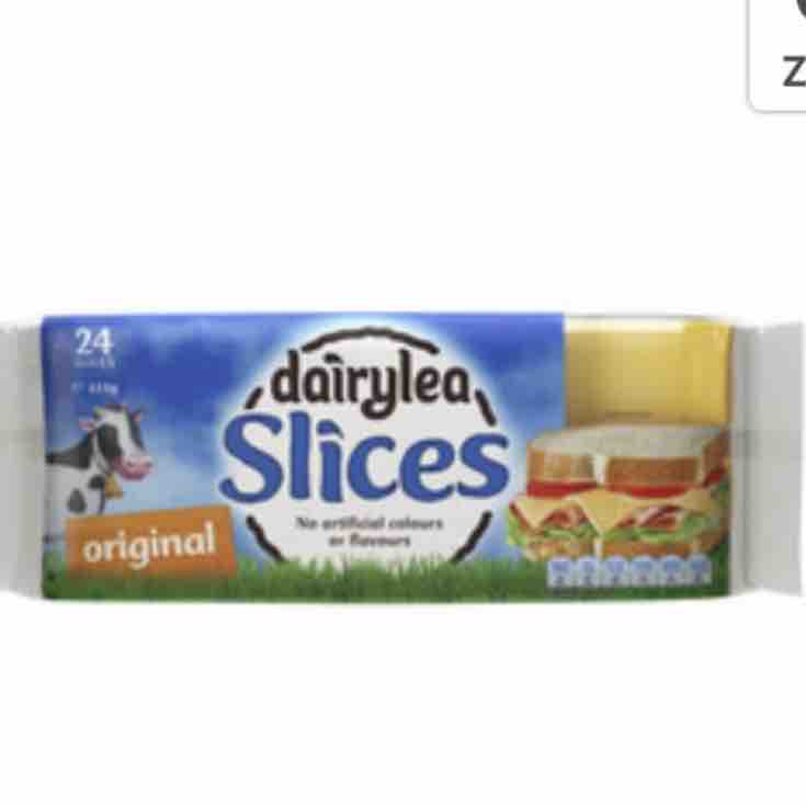 cheese (dairylea) original slice Health and Nutrition Facts