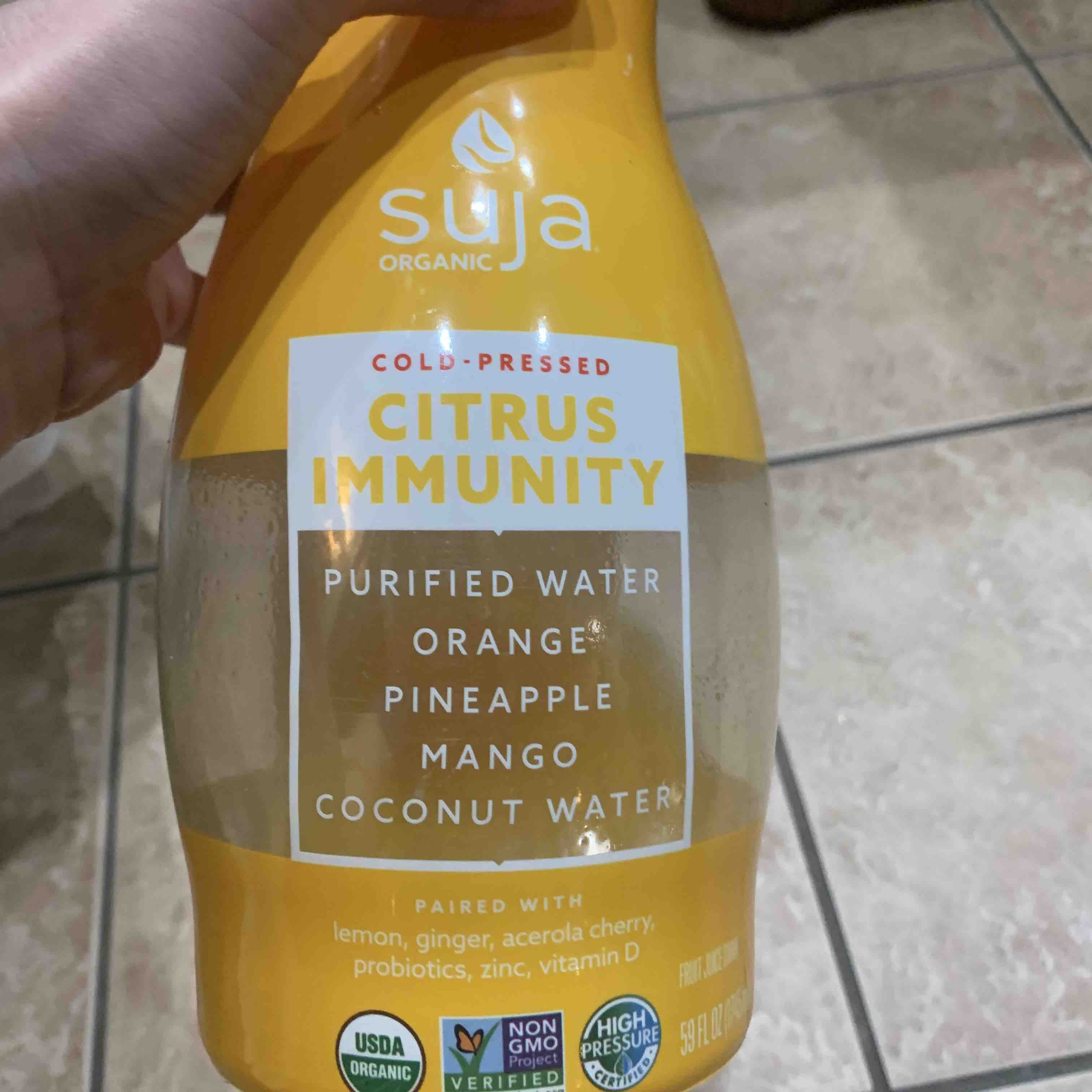Suja Organic Citrus Immunity 2025