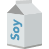 Original and vanilla soy milk fortified