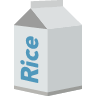 Rice milk unsweetened fortified