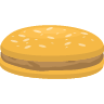 Hamburger or hot dog buns white