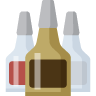 Homemade oil and vinegar salad dressing