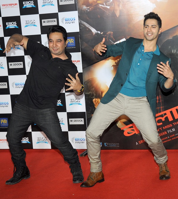 Choreographer Ahmed Khan With Varun Dhawan