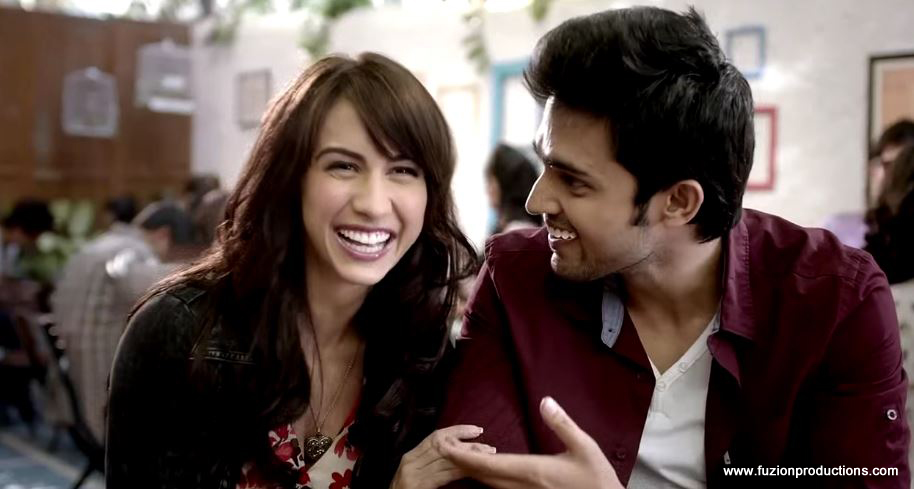 Lauren Gottlieb and Parth Samthaan In CloseUp And Cupid Games Ad