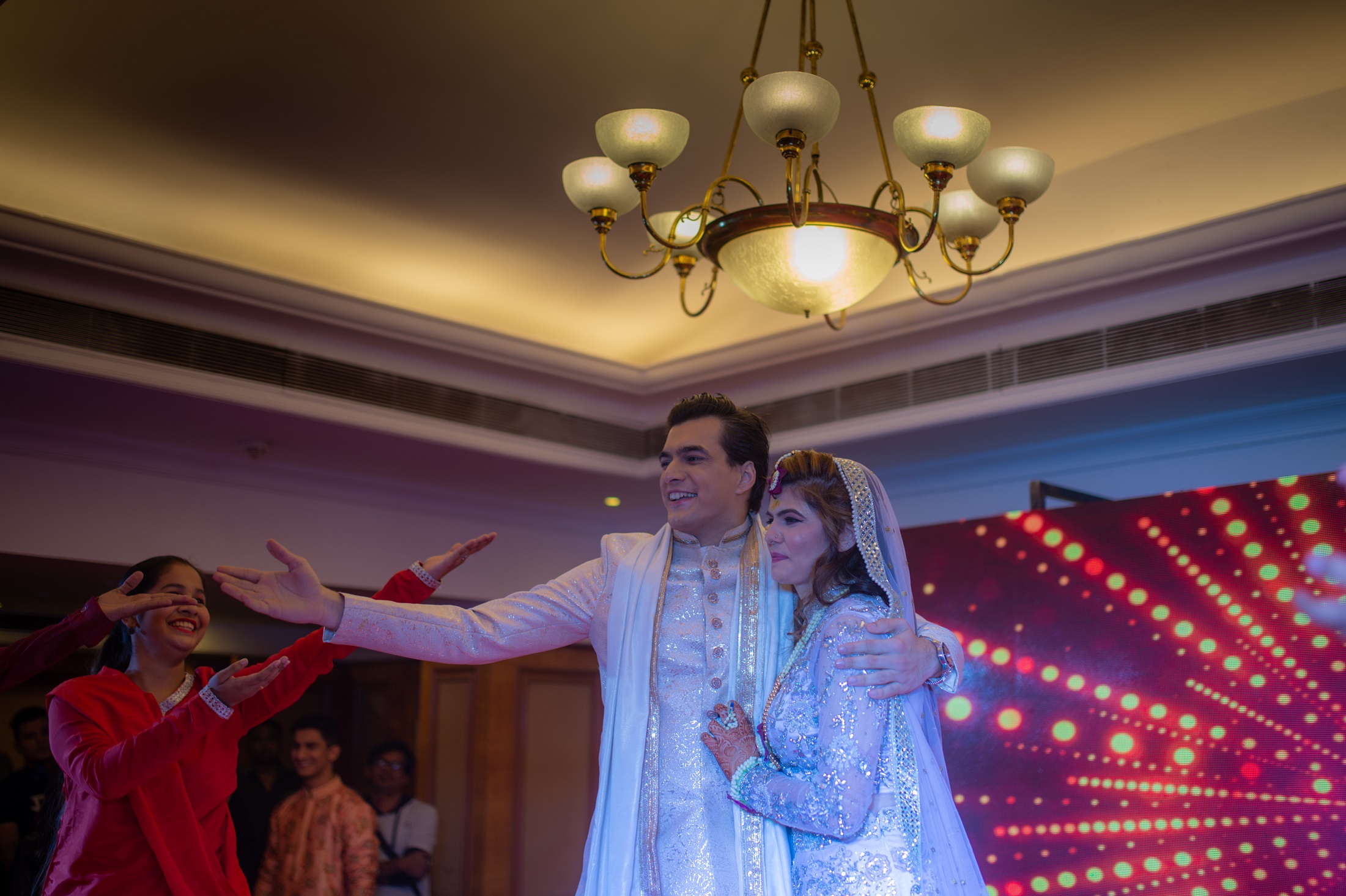 Mohsin Khan With His Sister