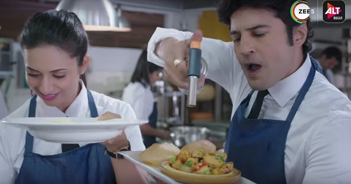 Divyanka Tripathi And Rajeev Khandelwal In Coldd Lassi Aur Chicken Masala Divyanka Tripathi And Rajeev Khandelwal In Coldd Lassi Aur Chicken Masala