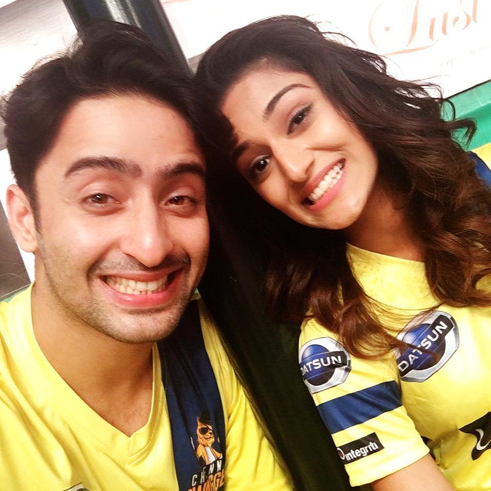 Shaheer Sheikh And Erica Fernandes