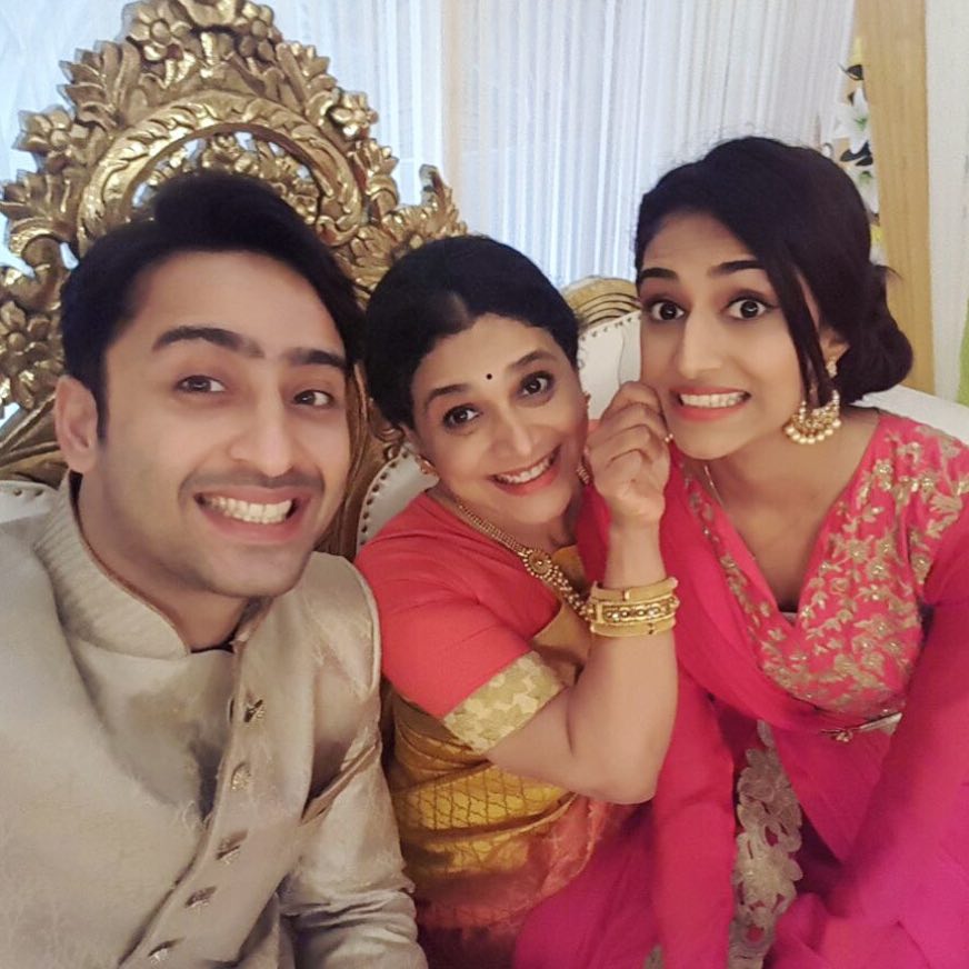 Shaheer Sheikh And Erica Fernandes