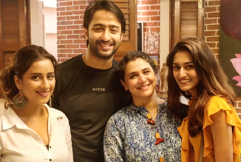 Shaheer Sheikh And Erica Fernandes