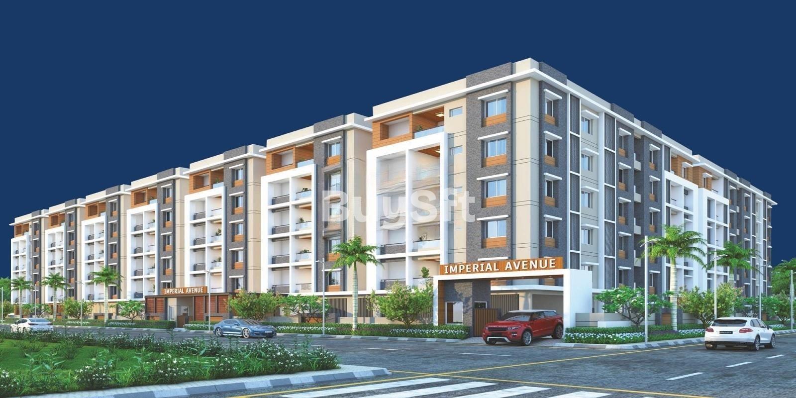 2BHK floor plan