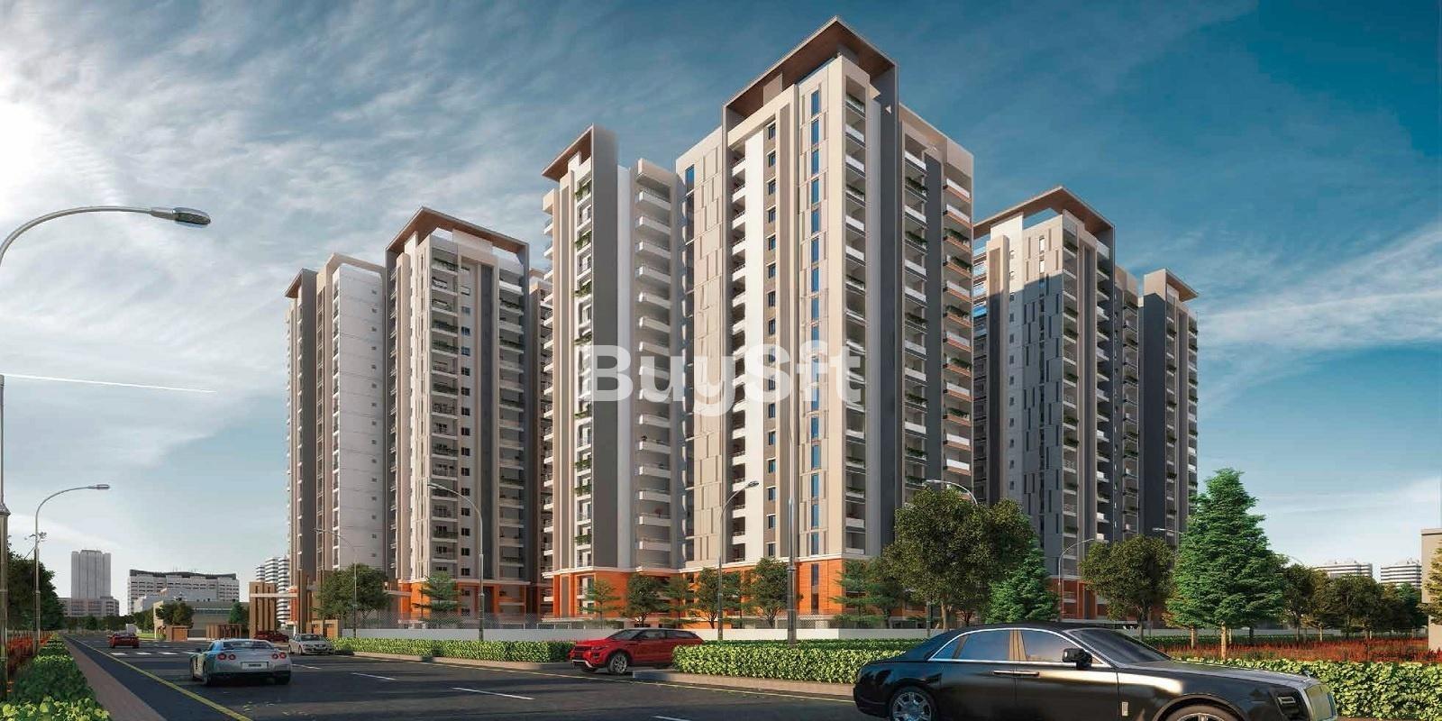 2BHK floor plan