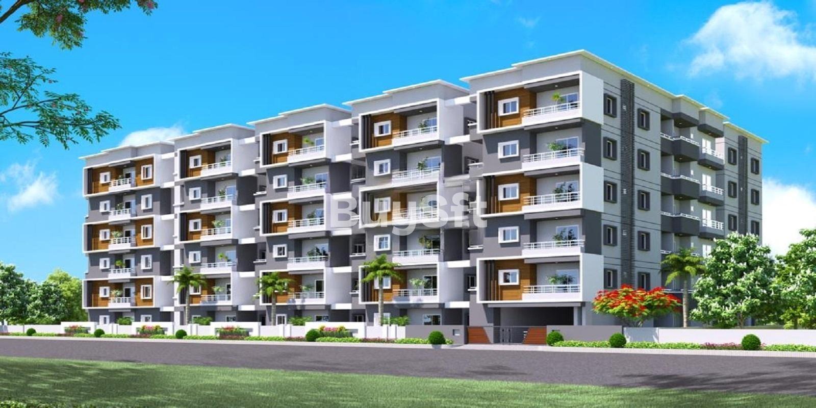 2BHK floor plan