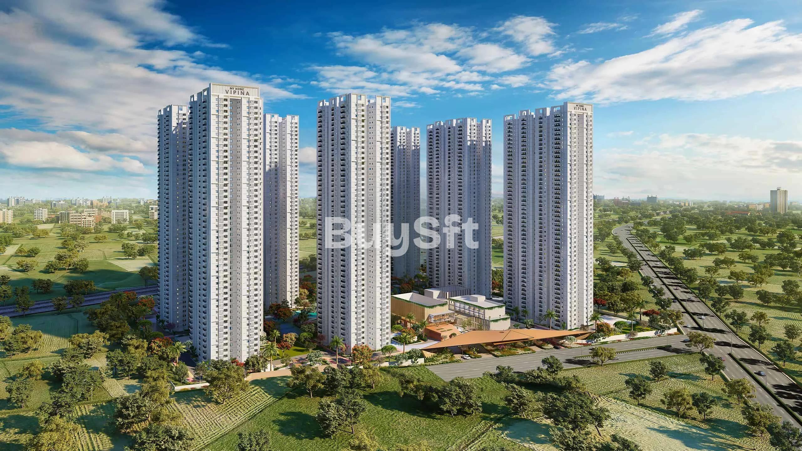 2BHK floor plan