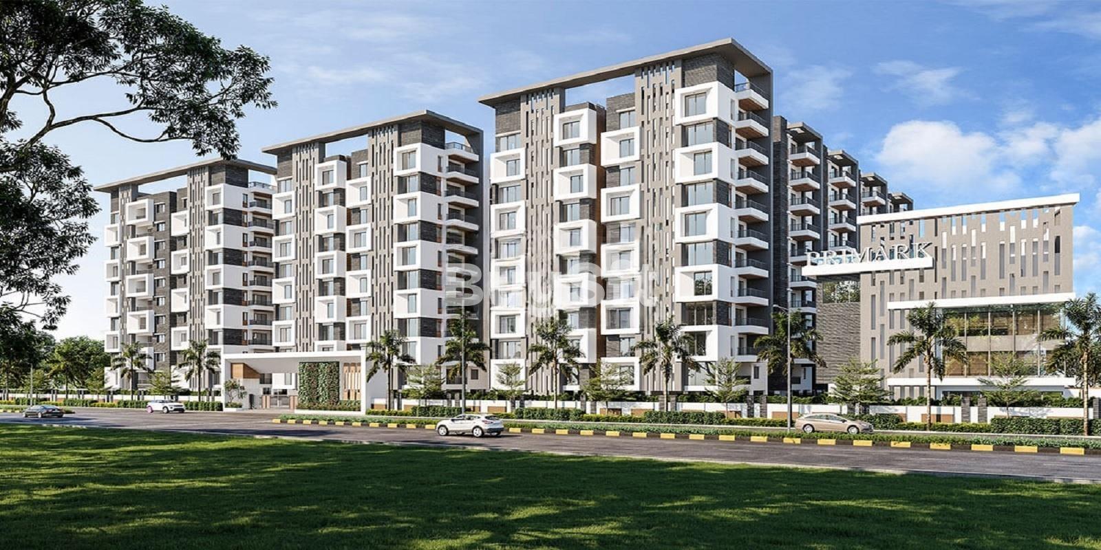 2BHK floor plan