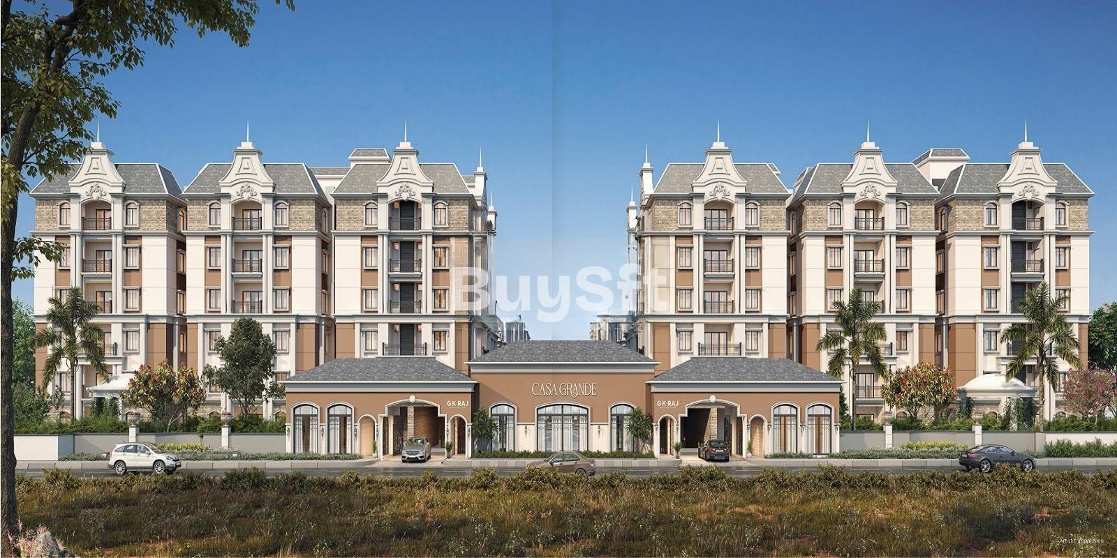 2BHK floor plan
