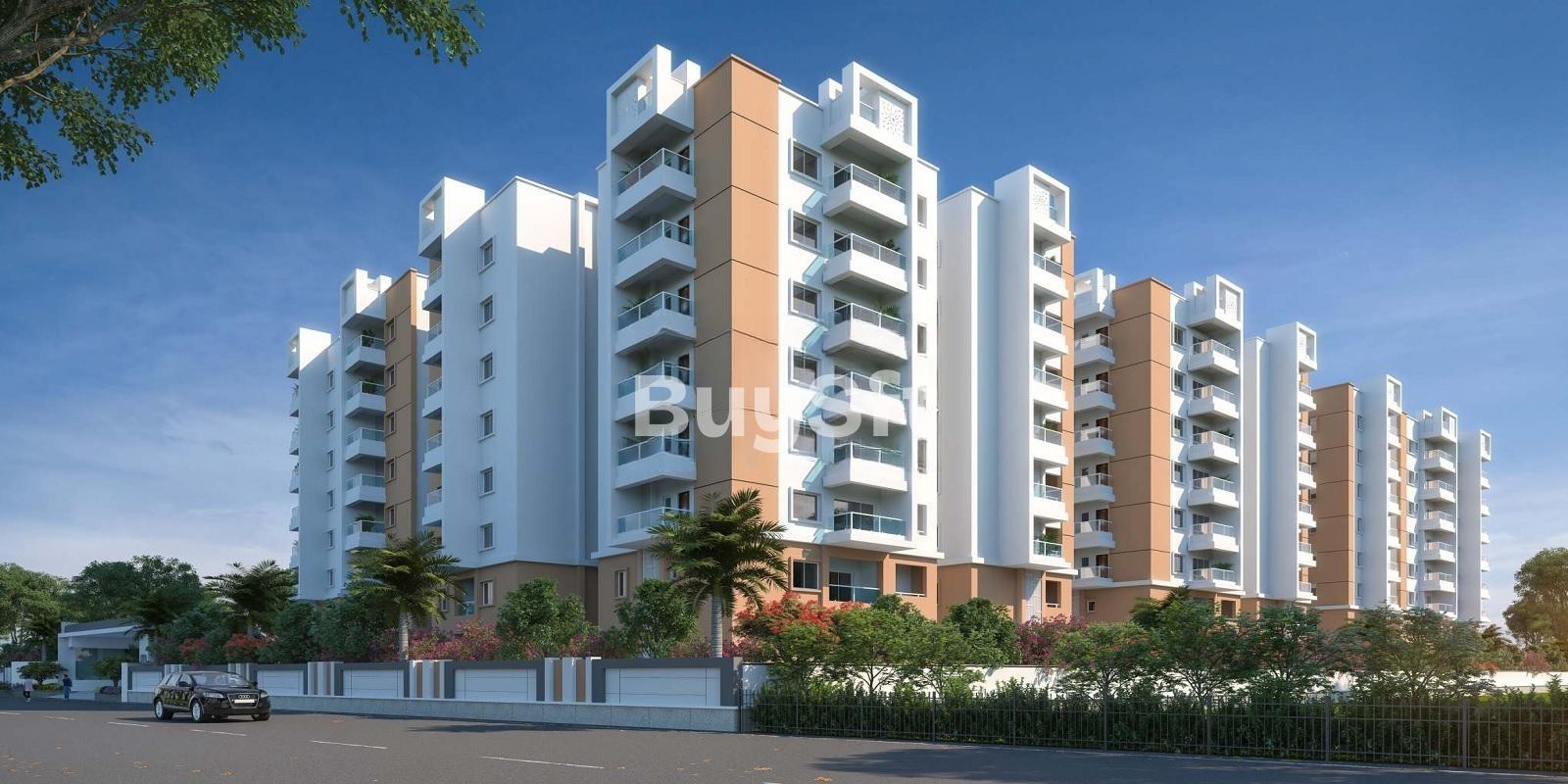 2BHK floor plan
