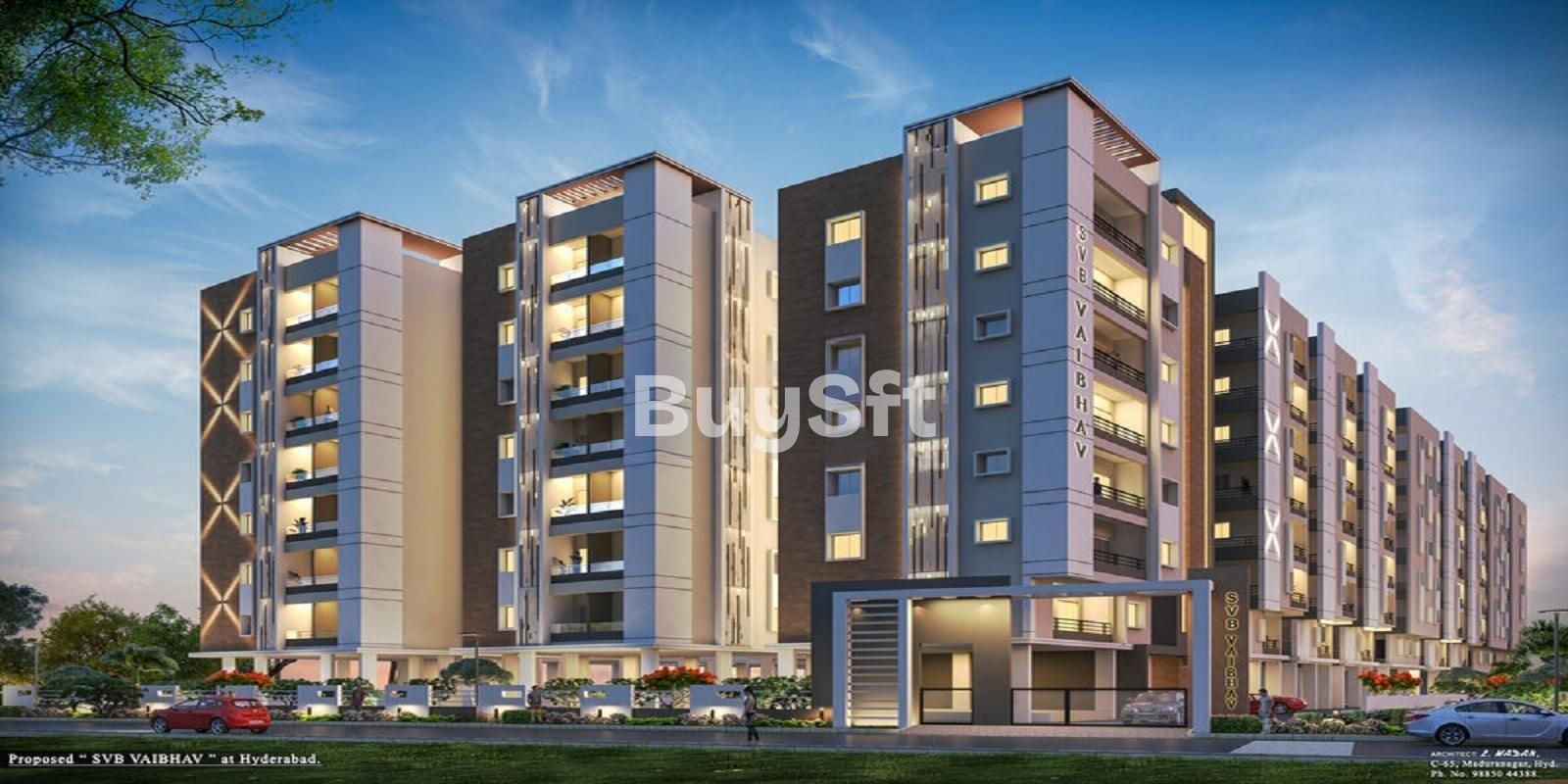 3BHK floor plan