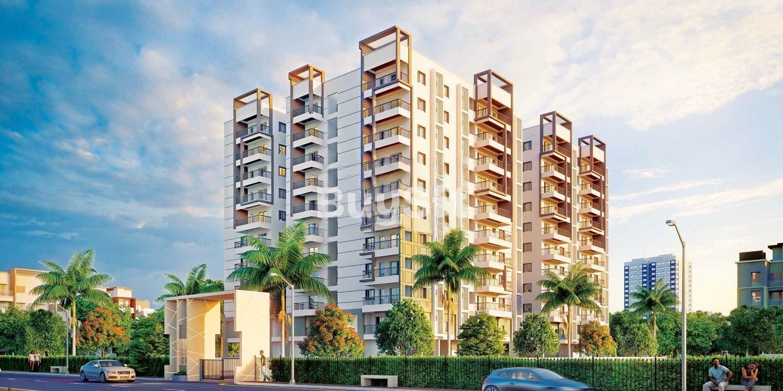2BHK floor plan