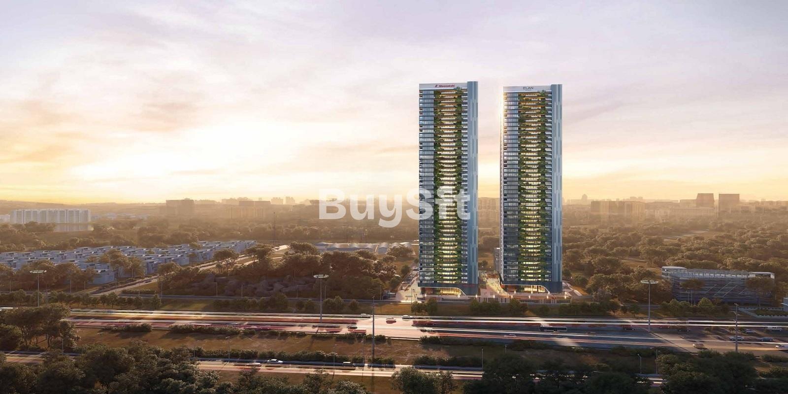 3BHK floor plan