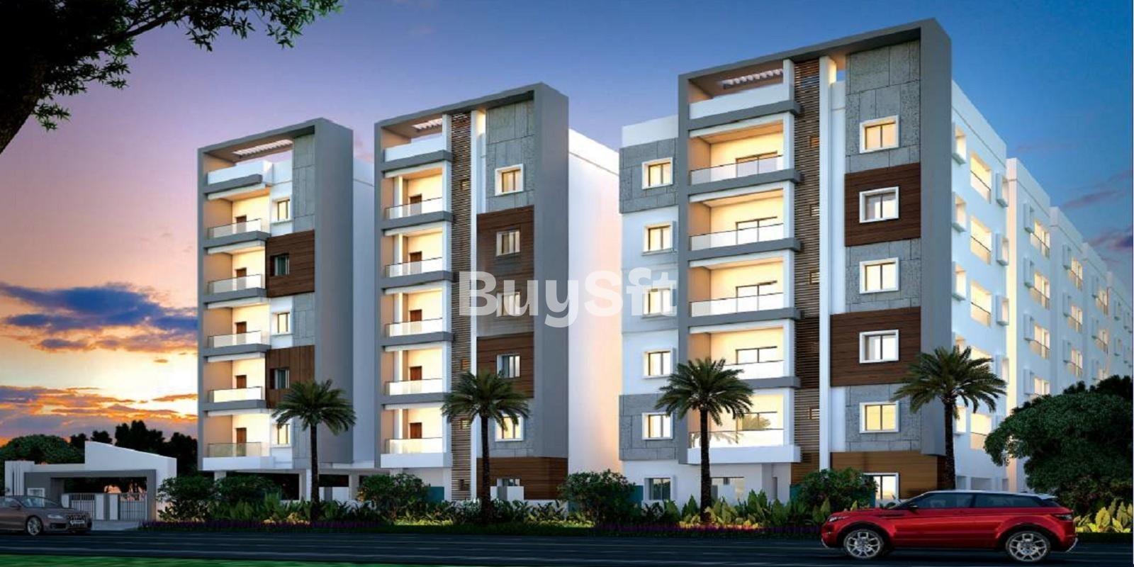 2BHK floor plan