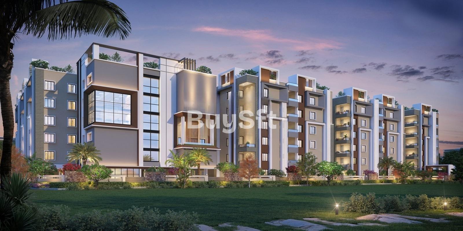 2BHK floor plan