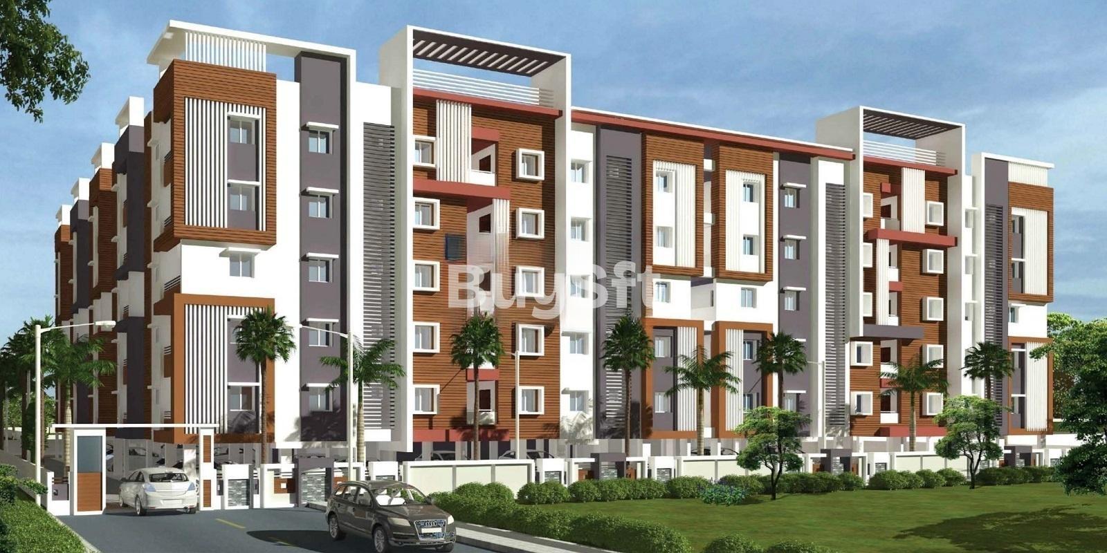 2BHK floor plan
