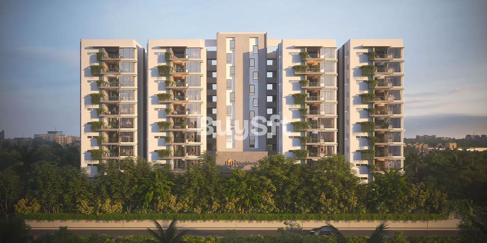 2BHK floor plan