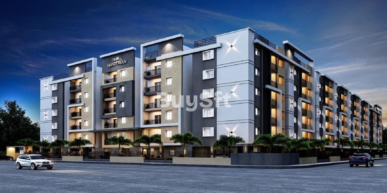 2BHK floor plan