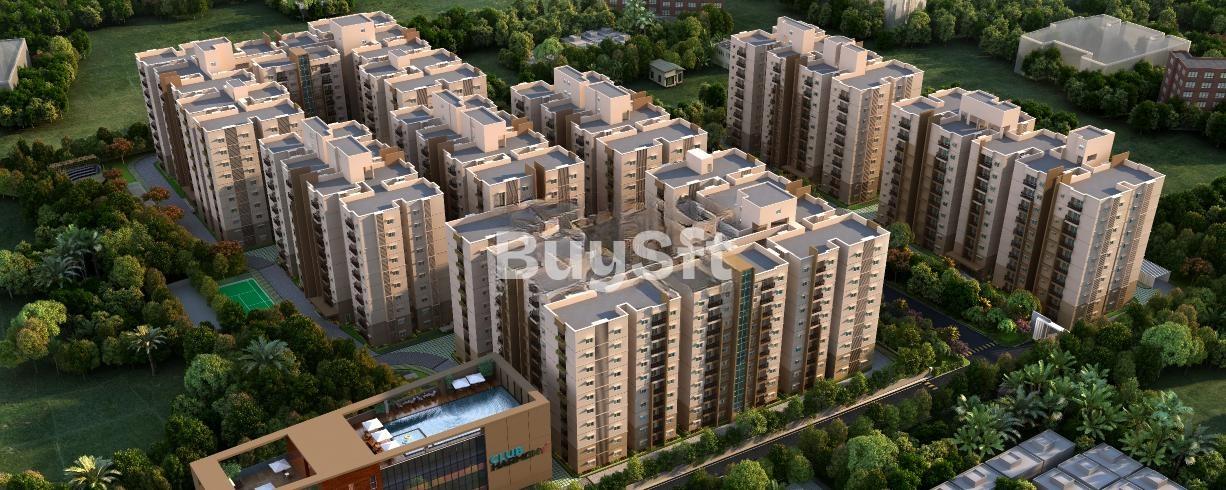 2BHK floor plan