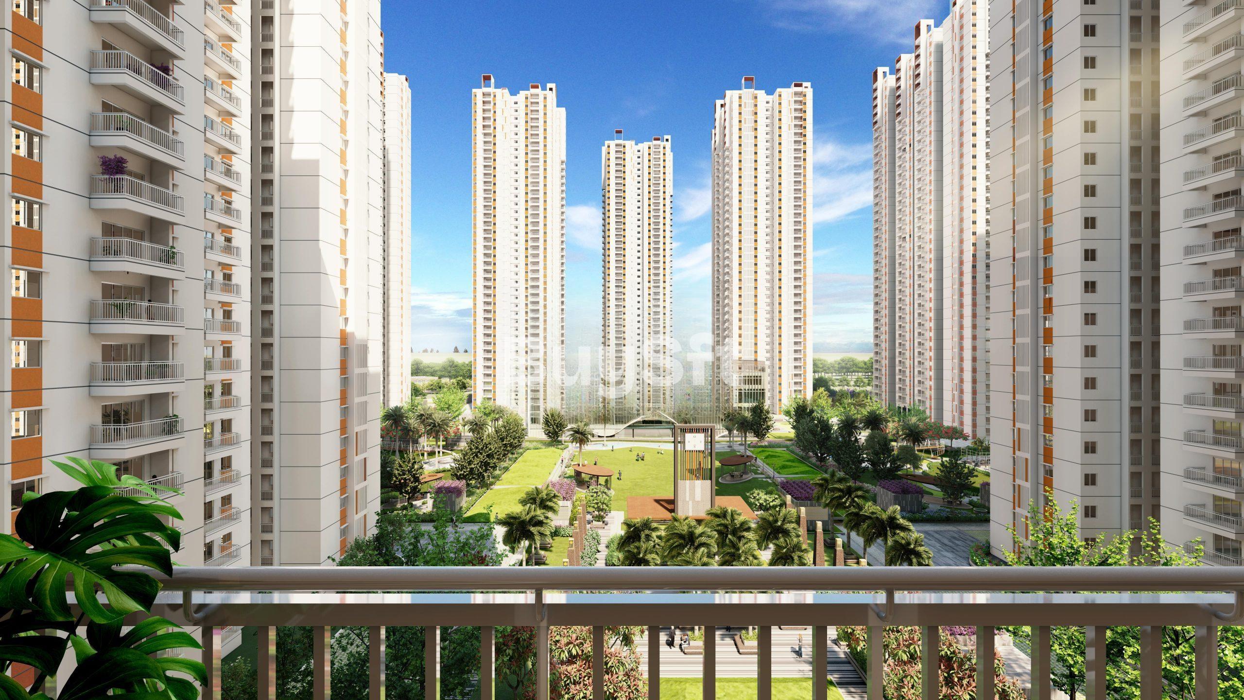 3BHK floor plan