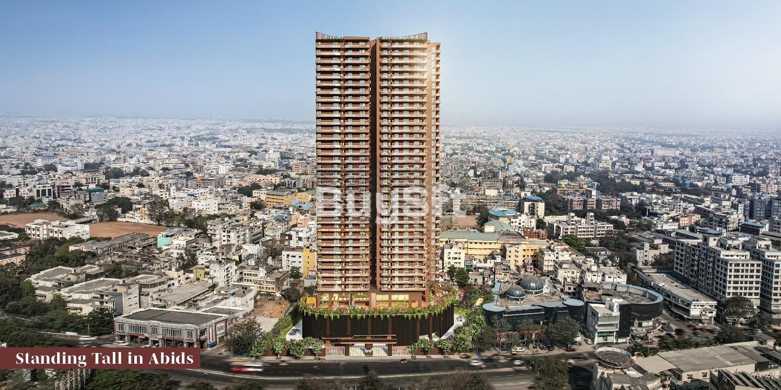 2BHK floor plan