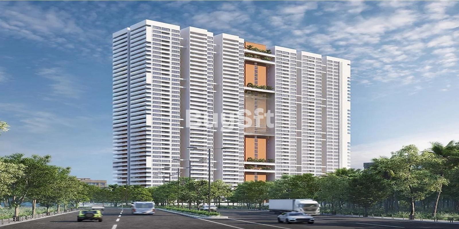 2BHK floor plan